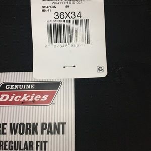 Dickies Core Work Pant Regular Fit Black 36x34